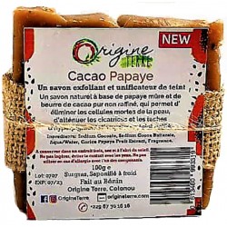 Savon cacao papaye