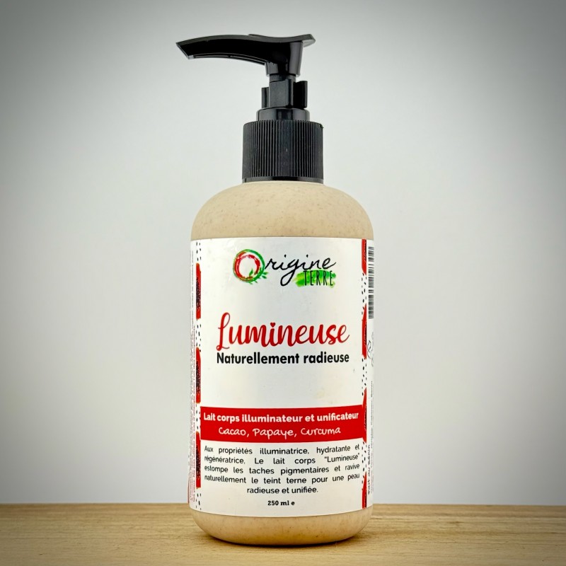 Lait corps hydratant et illuminateur Lumineuse