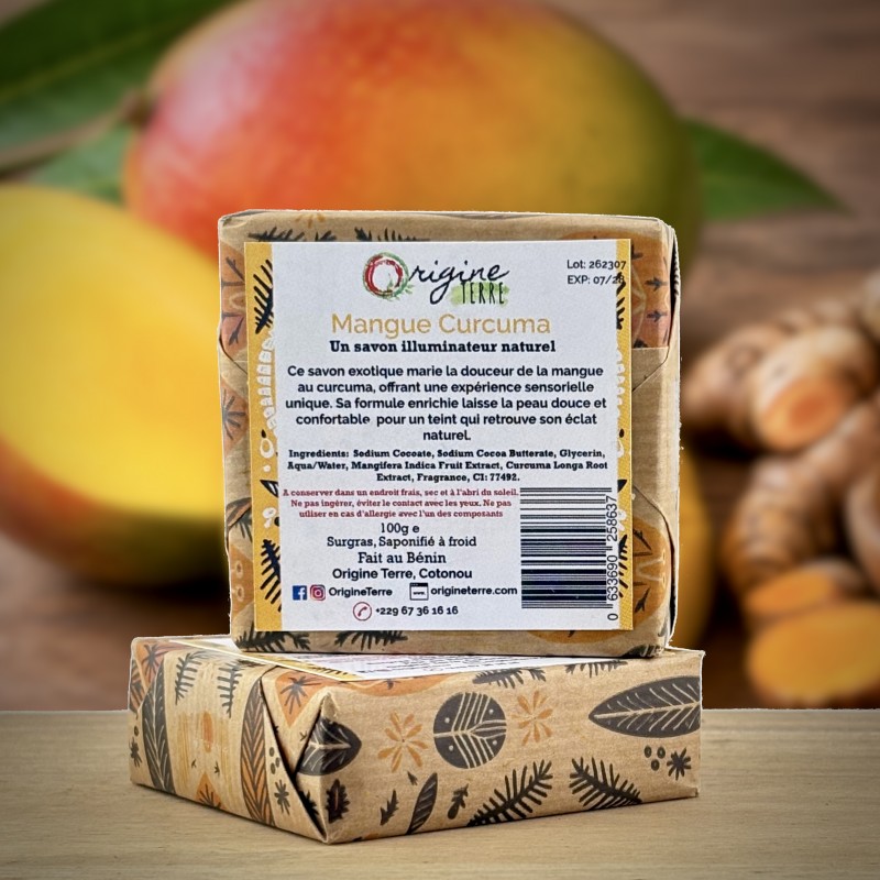 Savon Mangue Curcuma